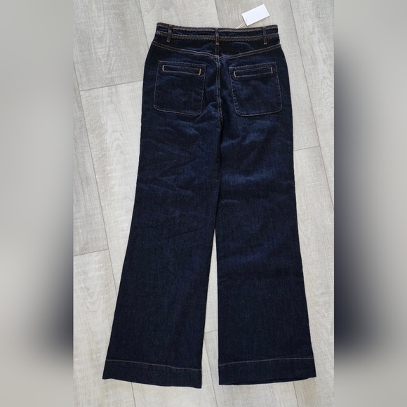 Ulla Johnson | Theo Jeans in raw denim, size 6 - Picture 2 of 7